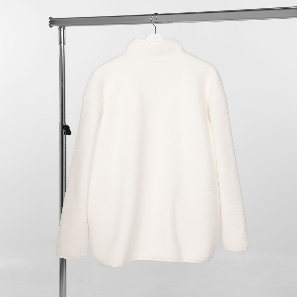 Куртка унисекс Oblako, молочно-белая — изображение 3