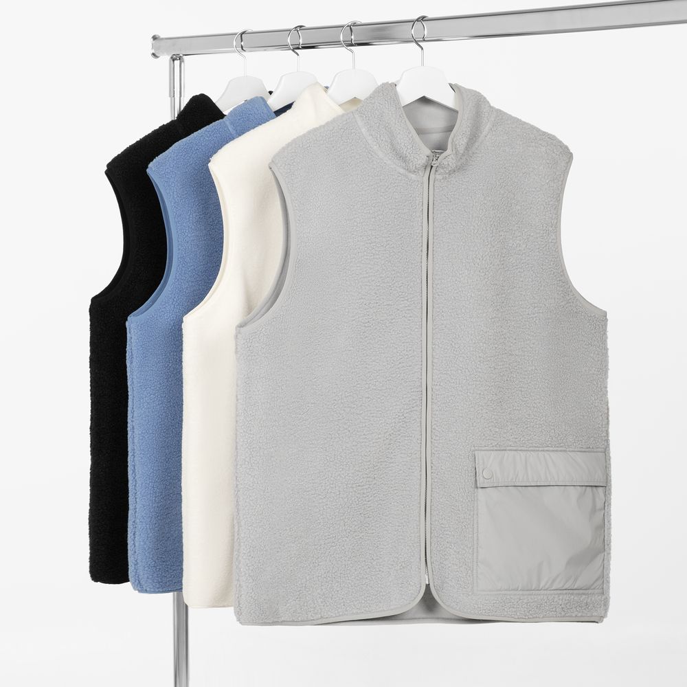 Жилет унисекс Oblako, черный — изображение 4