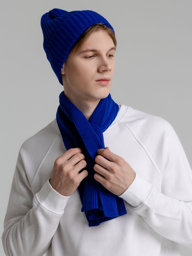 Шарф Yong, синий — изображение 5
