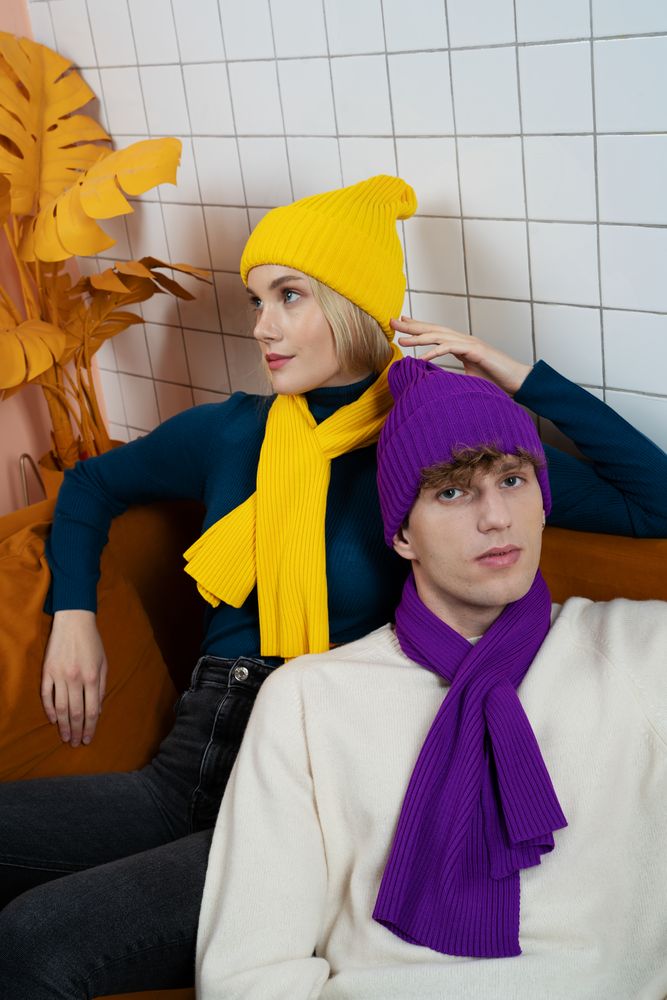 Шарф Yong, желтый — изображение 6