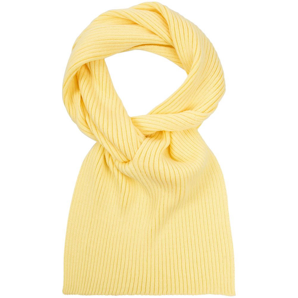 Шарф Yong, светло-желтый — изображение 4