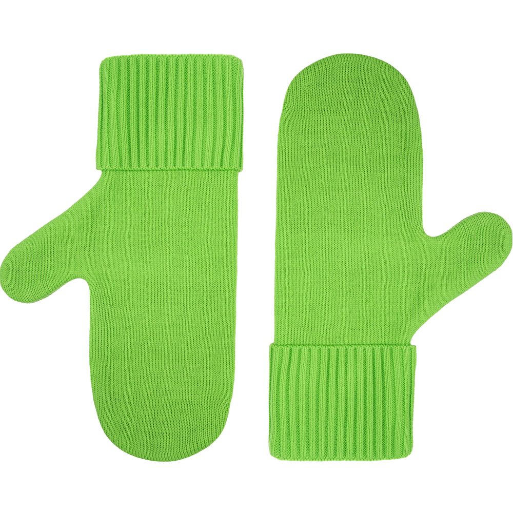 Варежки Yong, светло-зеленые (салатовые) — изображение 3