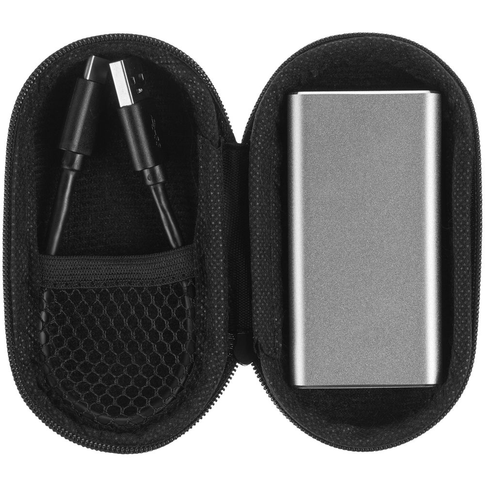 Портативный внешний диск SSD Uniscend Drop, 256 Гб, серебристый — изображение 6