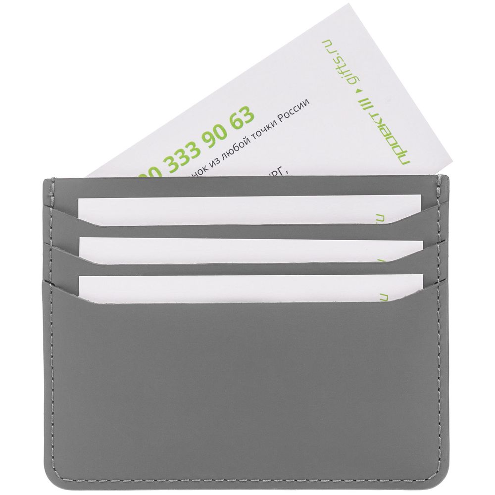Чехол для карт Alaska, серый — изображение 4