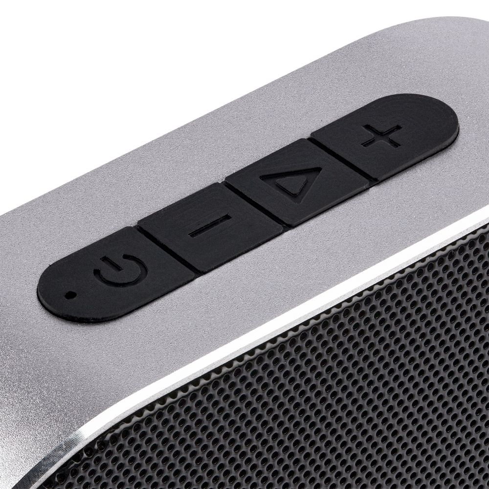 Беспроводная колонка Sound Count, серебристая — изображение 6