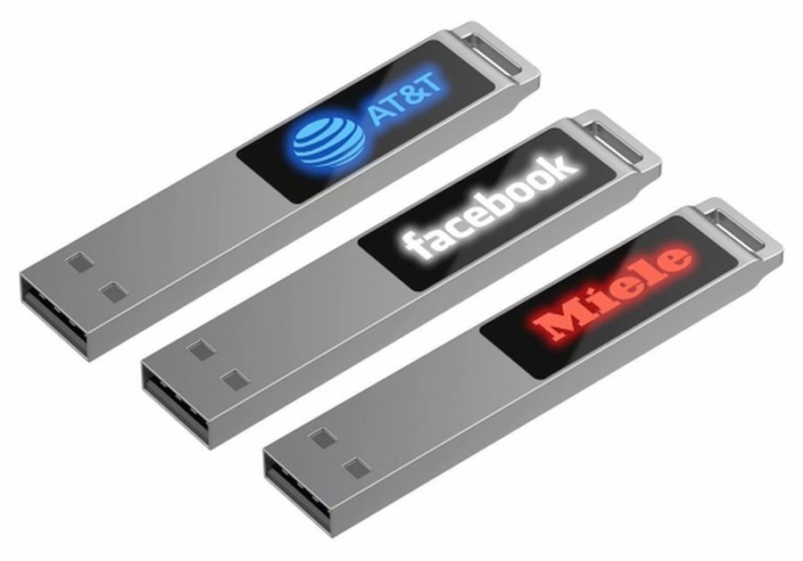 Флешка markBright с красной подсветкой, 16 Гб — изображение 8