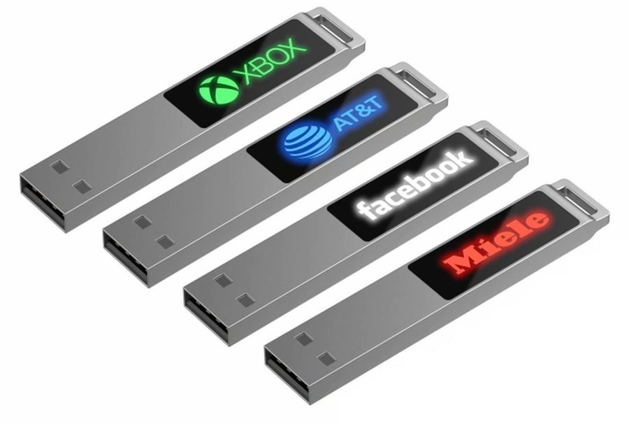 Флешка markBright с зеленой подсветкой, 16 Гб — изображение 7