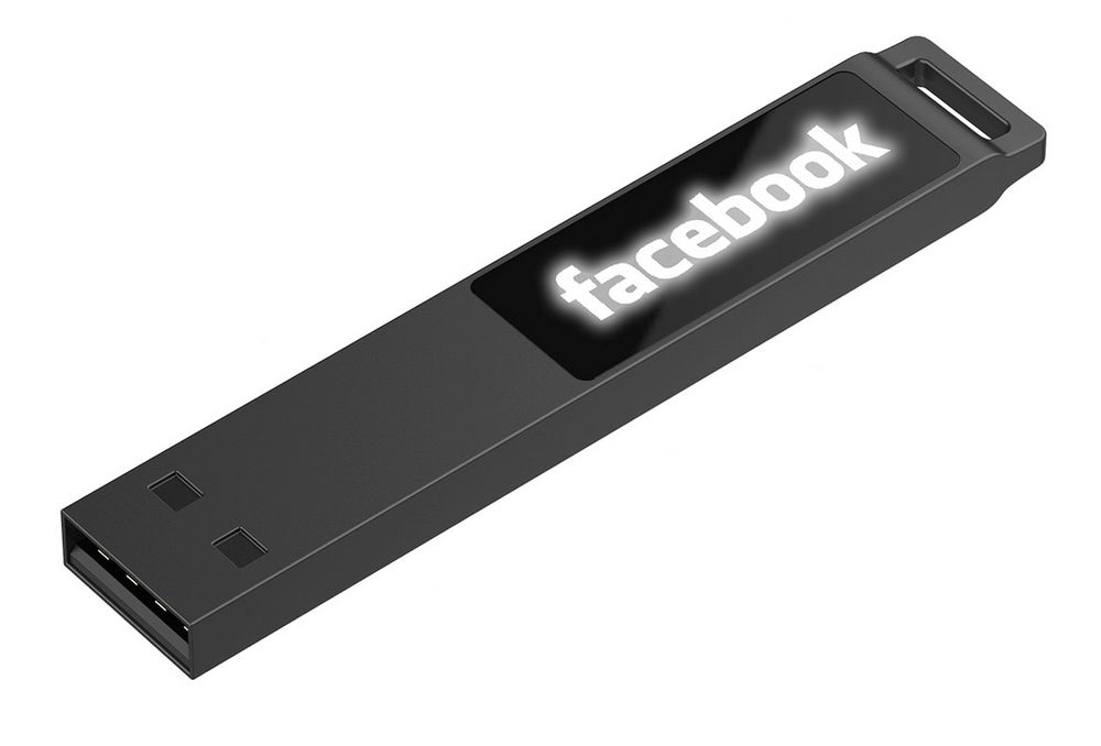 Флешка markBright Black с белой подсветкой, 32 Гб — изображение 5