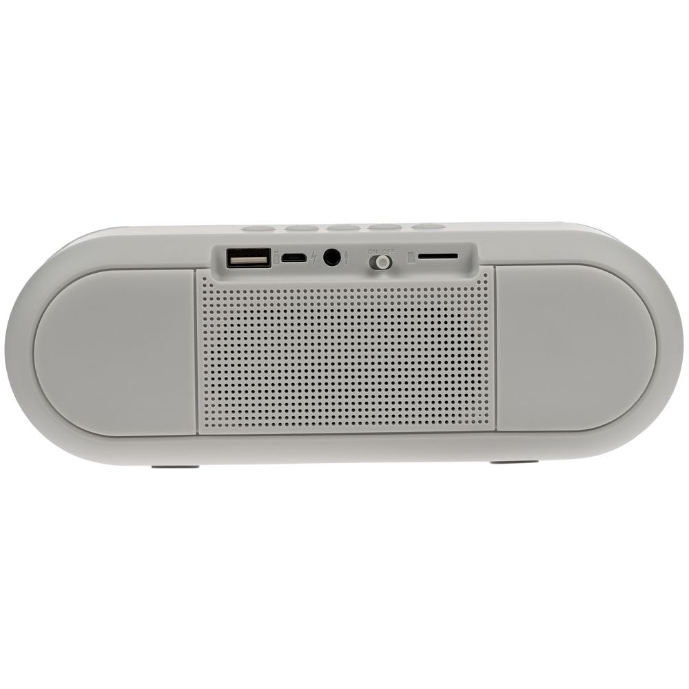 Беспроводная стереоколонка Uniscend Roombox, светло-серая — изображение 6