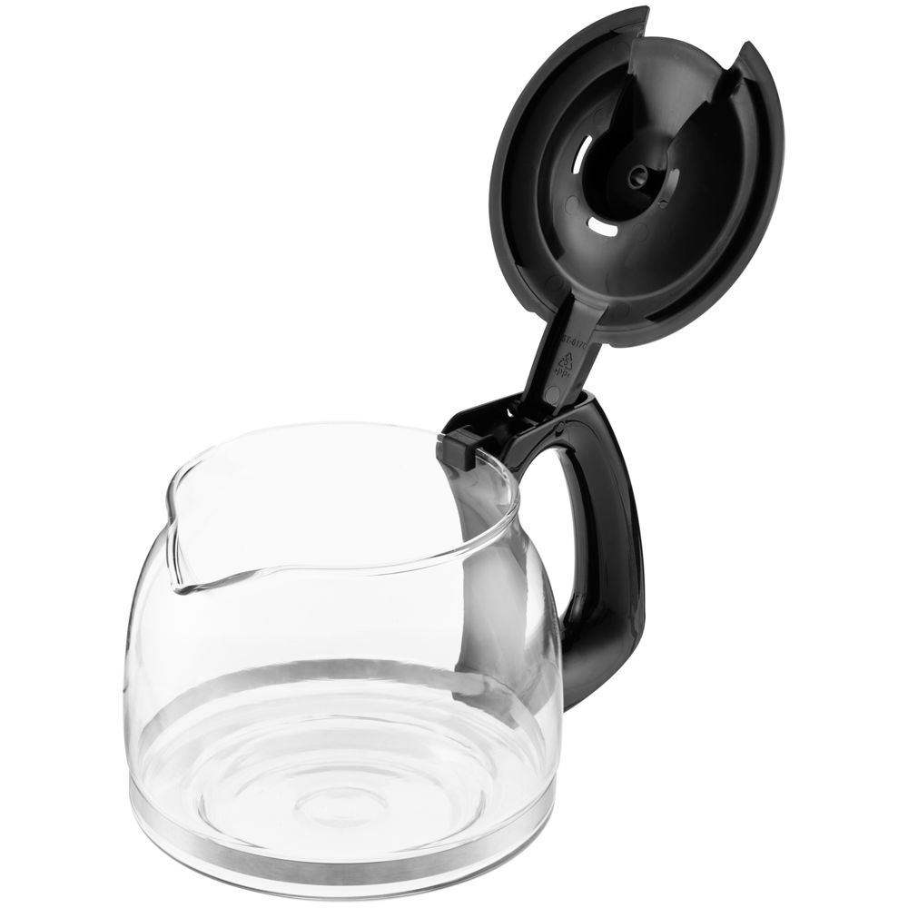 Электрическая кофеварка DayDriver, черно-серебристая — изображение 11