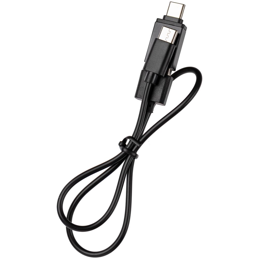 Органайзер с блокнотом и аккумулятором Oiro, черный — изображение 10