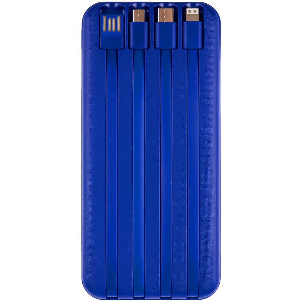 Внешний аккумулятор Omni Qi 10000 мАч, синий — изображение 5