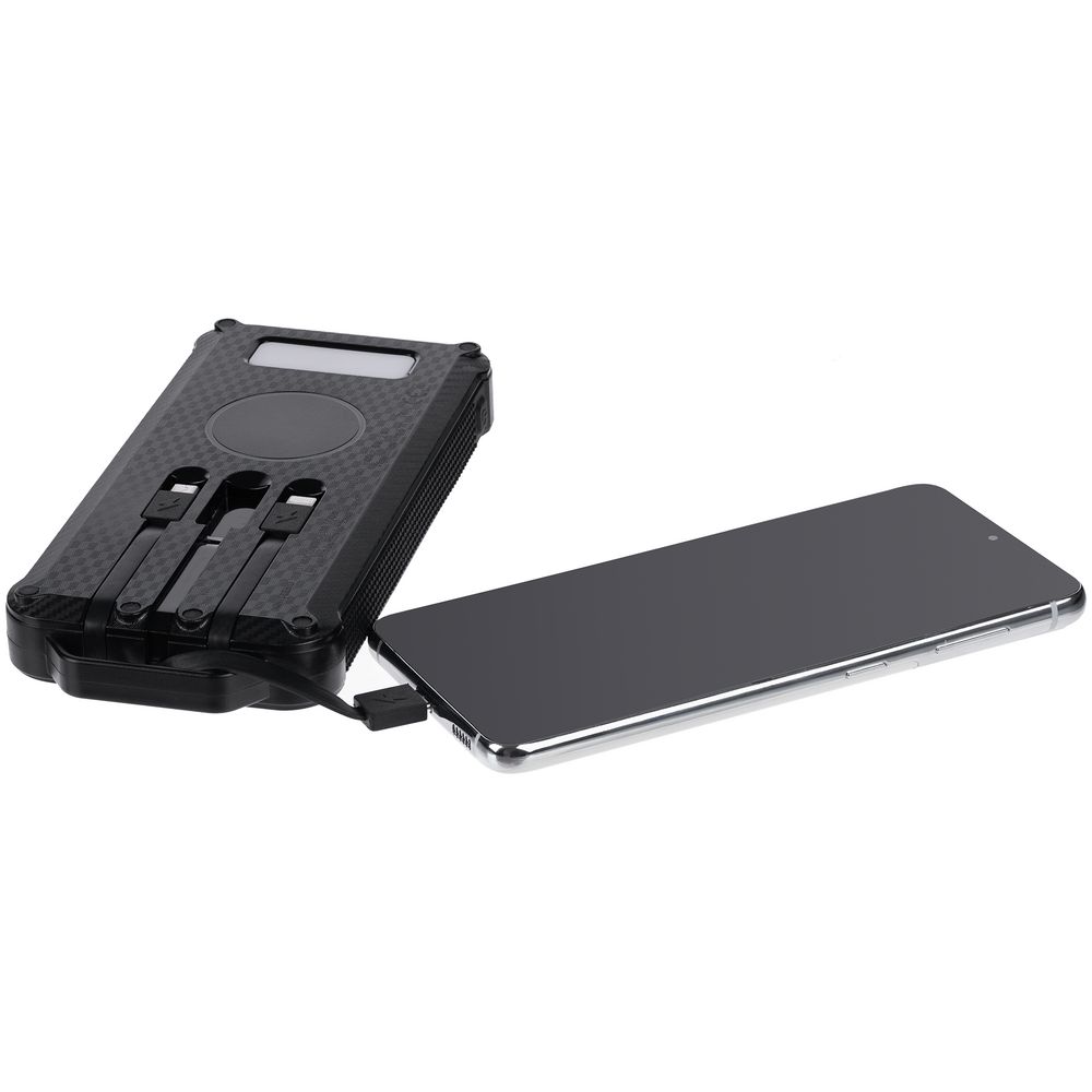 Аккумулятор защищенный Total Control 10000 мАч, черный — изображение 6