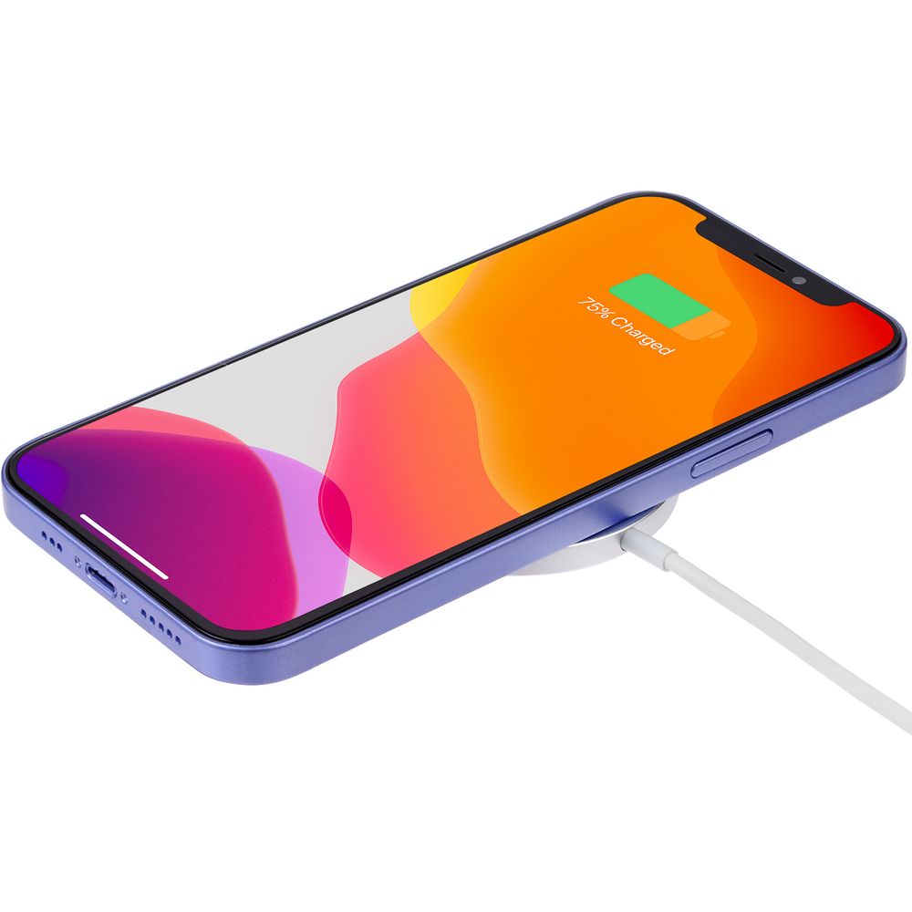 Беспроводное зарядное устройство с магнитами Magmate, серебристое — изображение 6