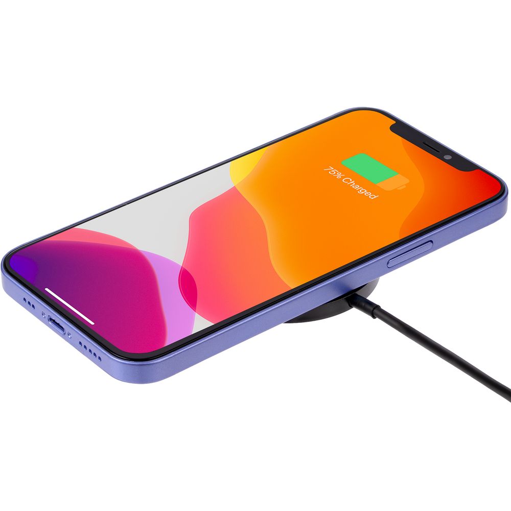 Беспроводное зарядное устройство с магнитами Magmate, черное — изображение 6