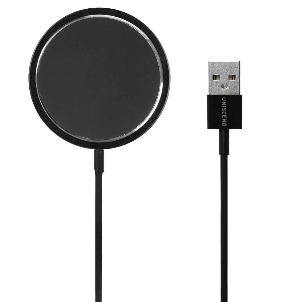 Беспроводное зарядное устройство с магнитами Magmate, черное — изображение 3