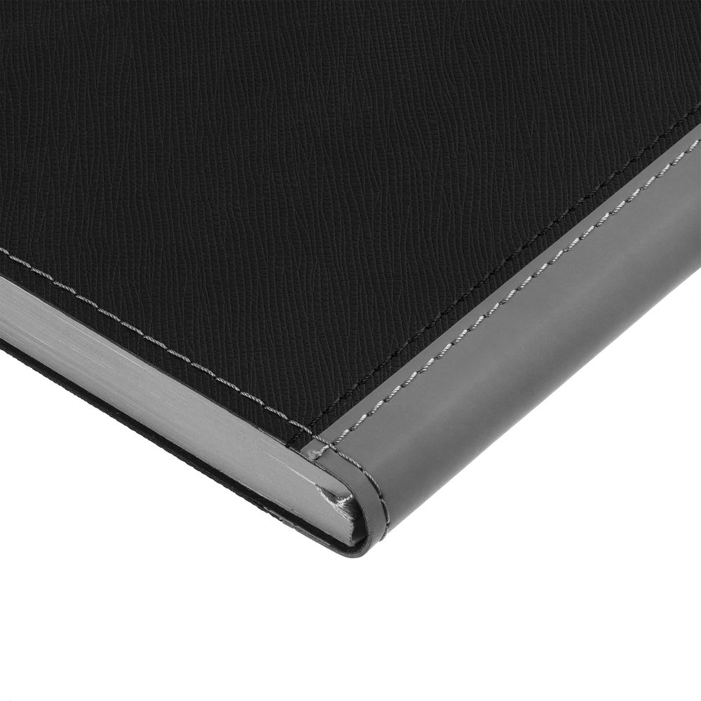 Ежедневник Nice Twice, недатированный, черный с серым — изображение 8