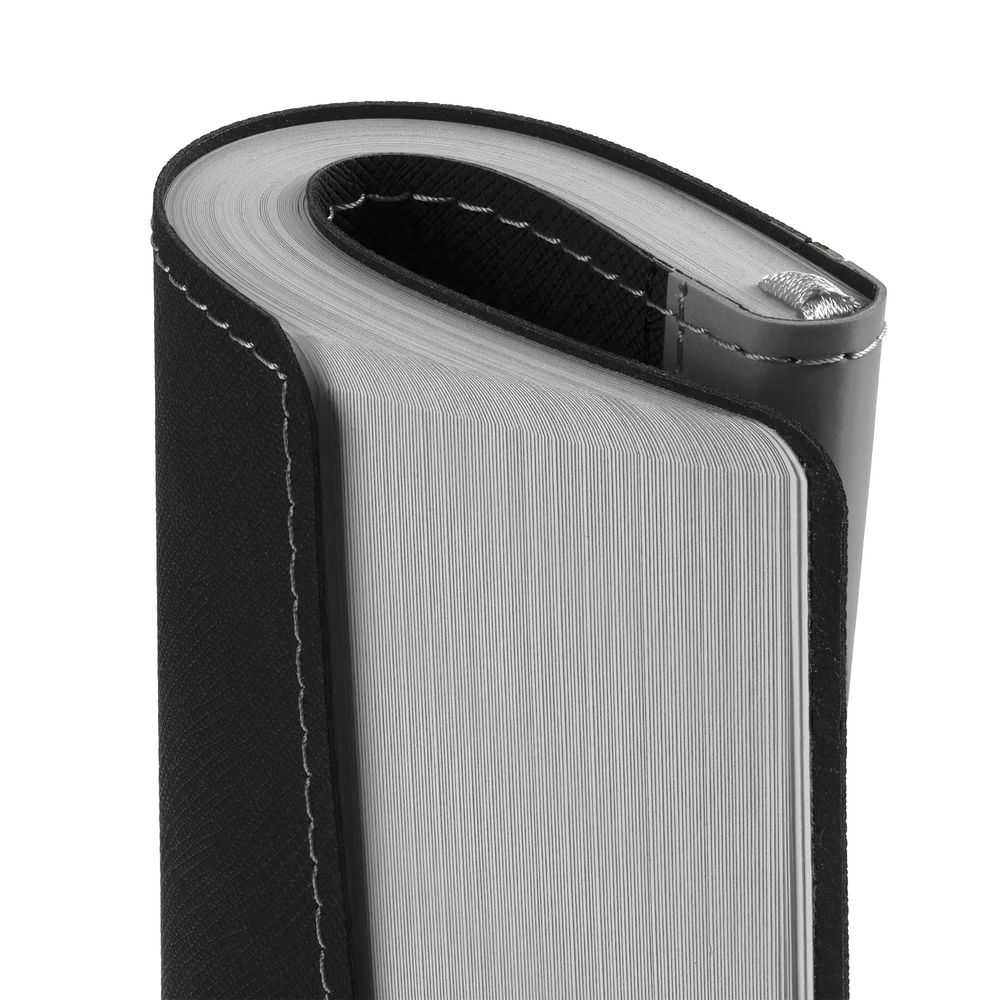 Ежедневник Nice Twice, недатированный, черный с серым — изображение 9