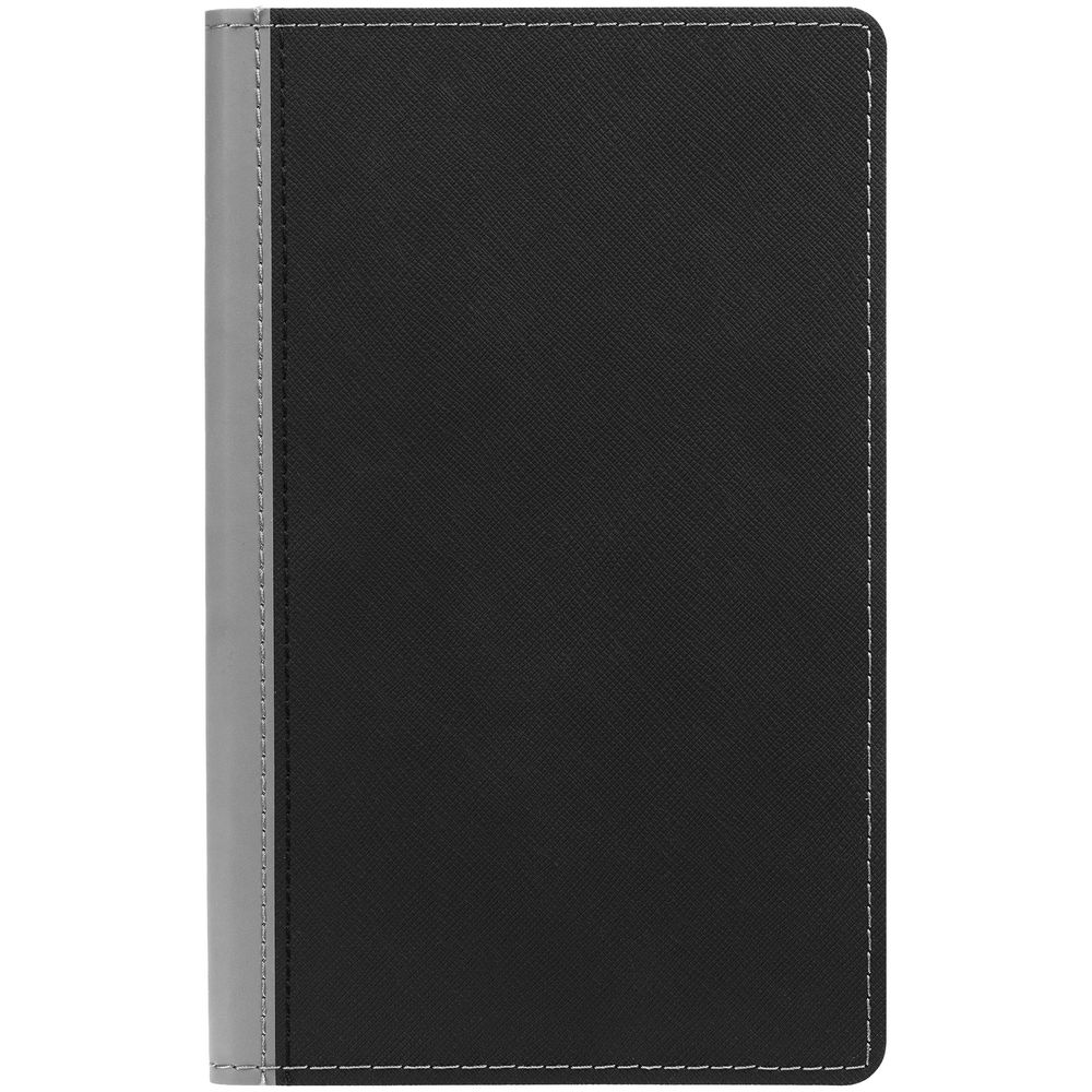 Ежедневник Nice Twice, недатированный, черный с серым — изображение 4