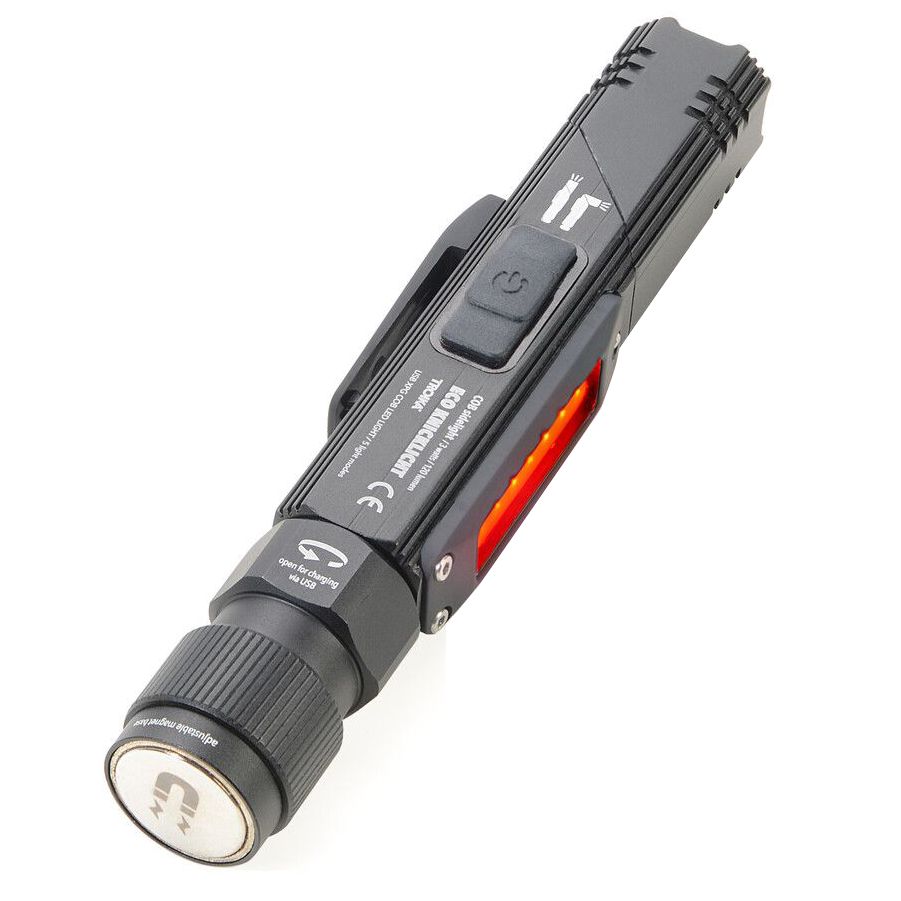 Аккумуляторный фонарь Eco Knicklicht, черный — изображение 5