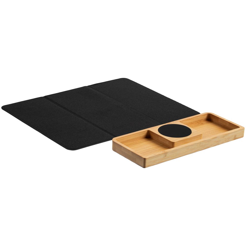 Настольный органайзер Midstream с зарядкой и ковриком для мыши — изображение 11