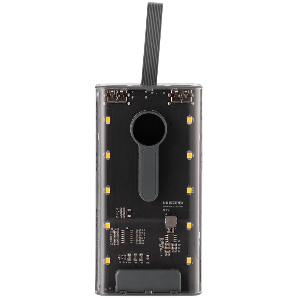 Аккумулятор Trellis Digital 10000 мАч, темно-серый — изображение 4