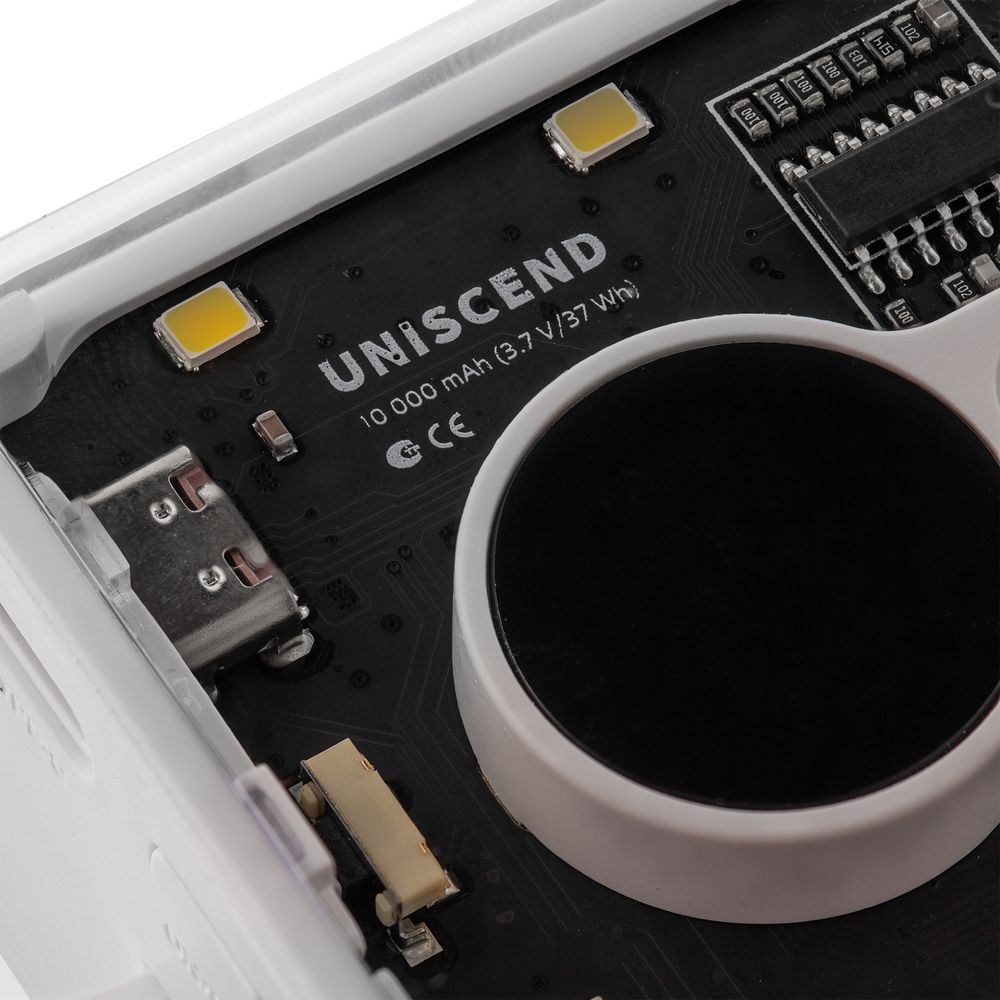 Аккумулятор c быстрой зарядкой Trellis Quick 10000 мАч, белый — изображение 8