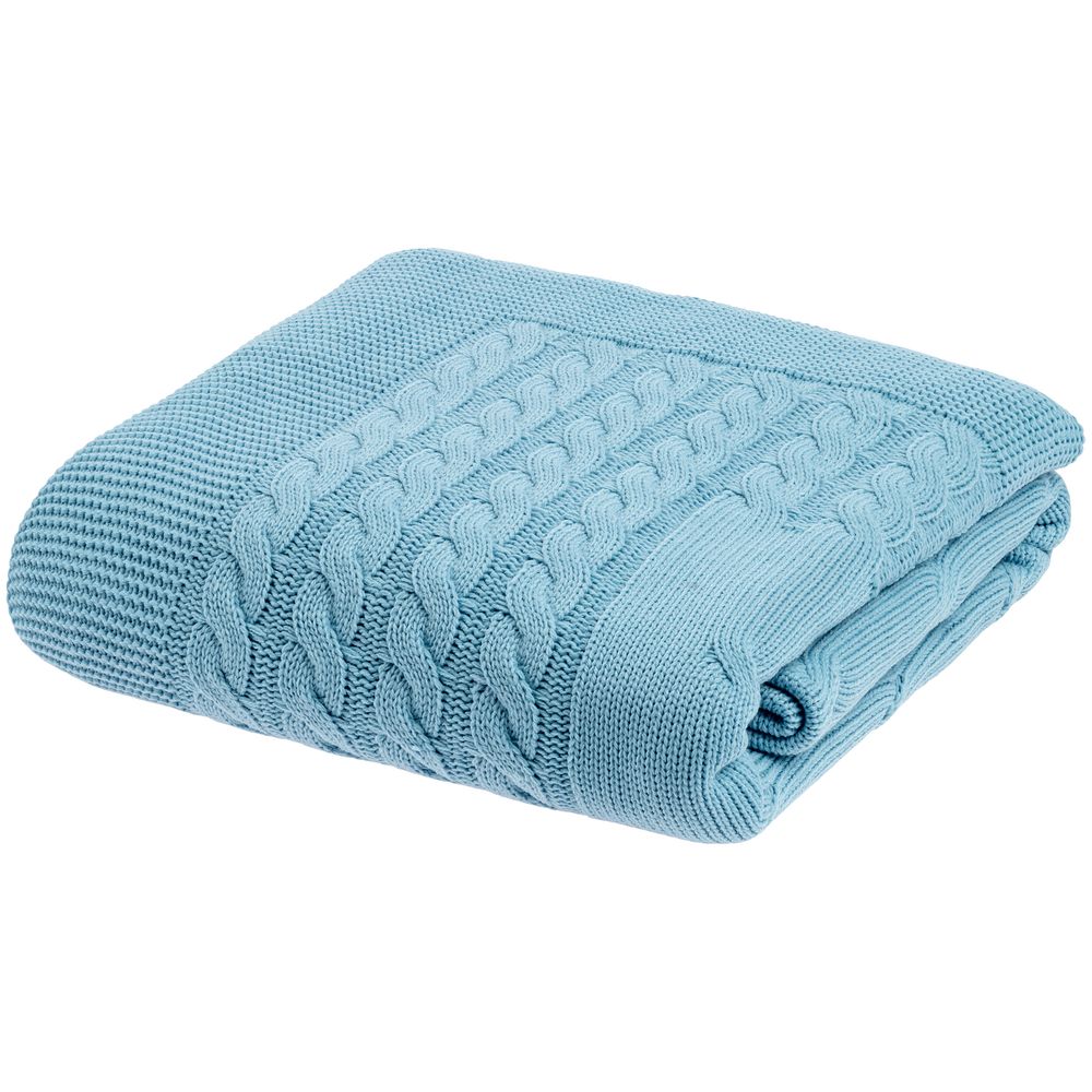 Плед Reframe, голубой — изображение 3