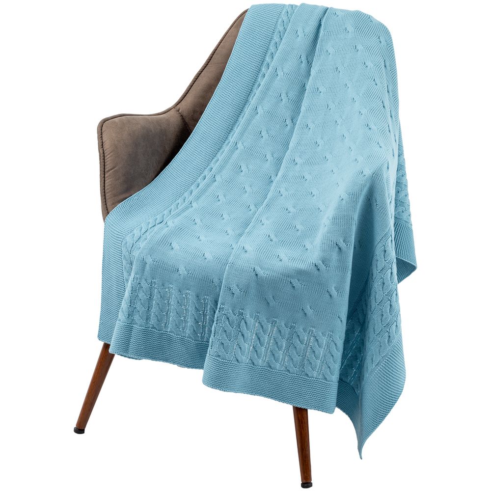 Плед Reframe, голубой — изображение 6