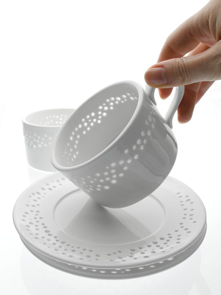 Набор Coralli Luziano на 2 персоны, белый — изображение 4