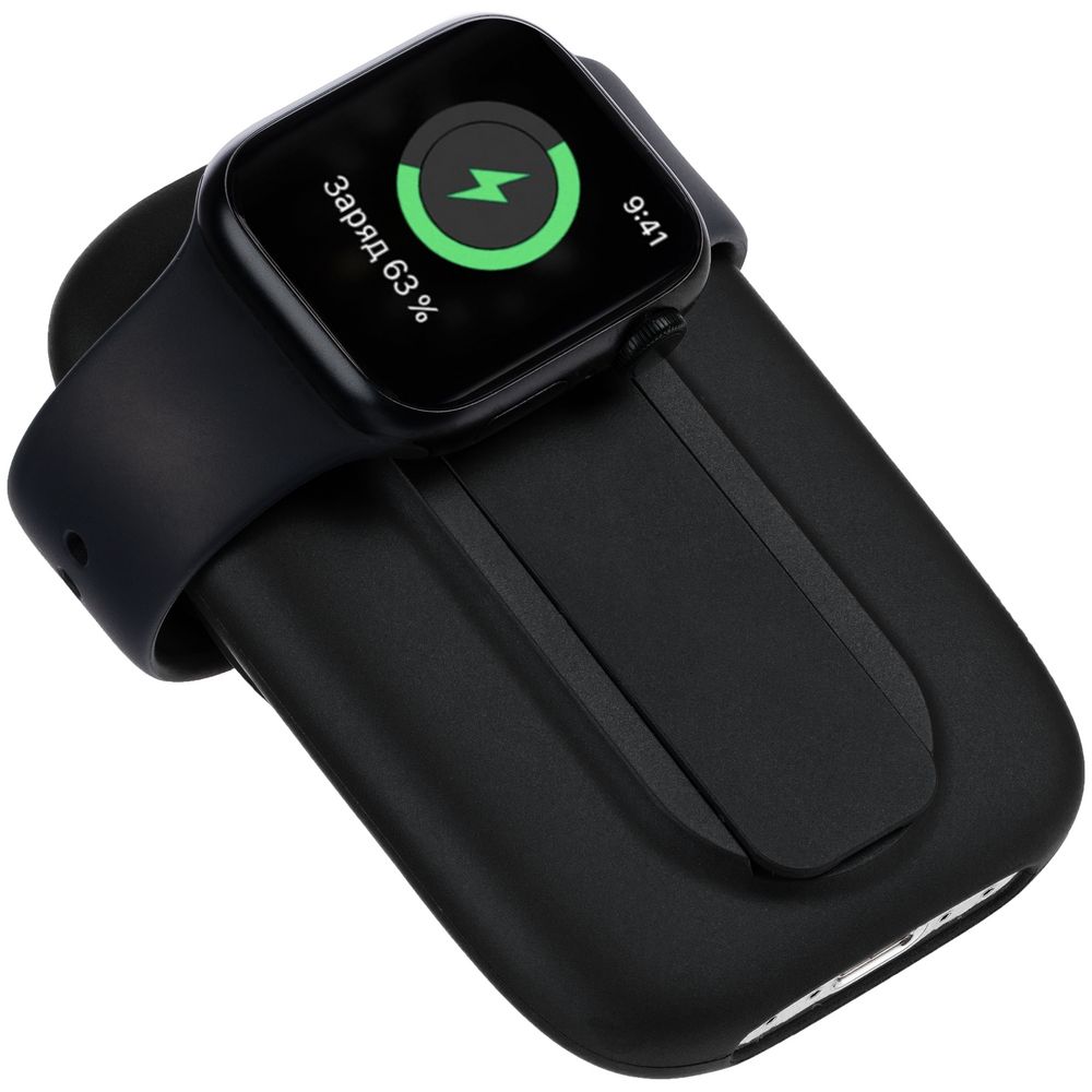 Универсальный магнитный аккумулятор Feel Motion, 5000 мАч, черный — изображение 5