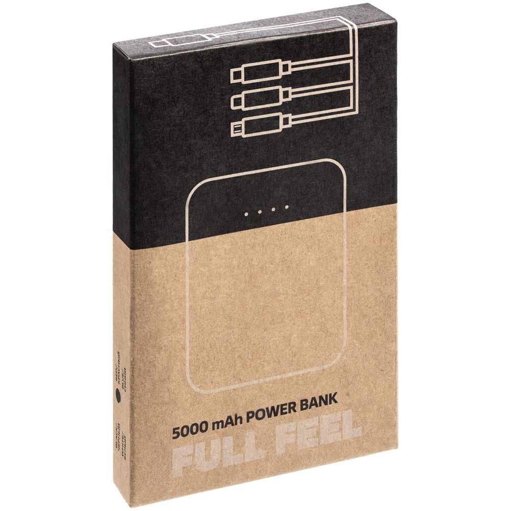 Внешний аккумулятор Uniscend Full Feel Type-C, 5000 мАч, черный — изображение 11