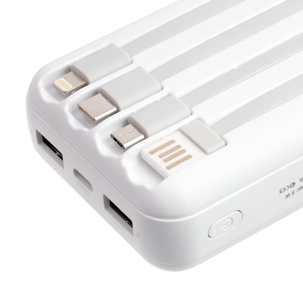 Внешний аккумулятор Omni XL 20000 мАч, белый — изображение 6