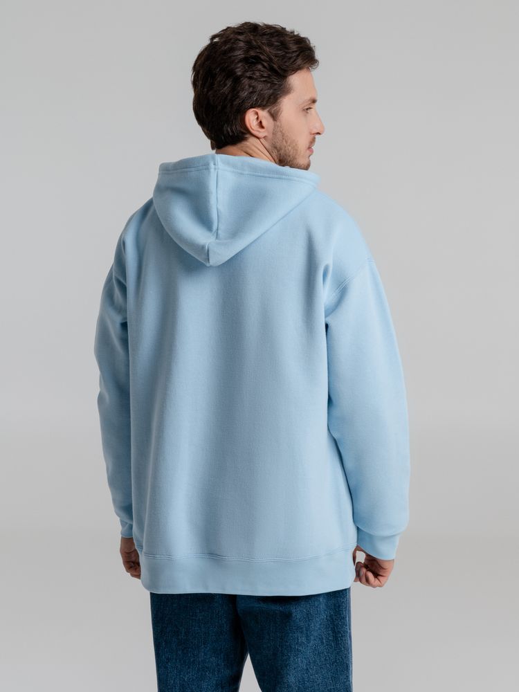 Толстовка с капюшоном Slam 320, голубая — изображение 8