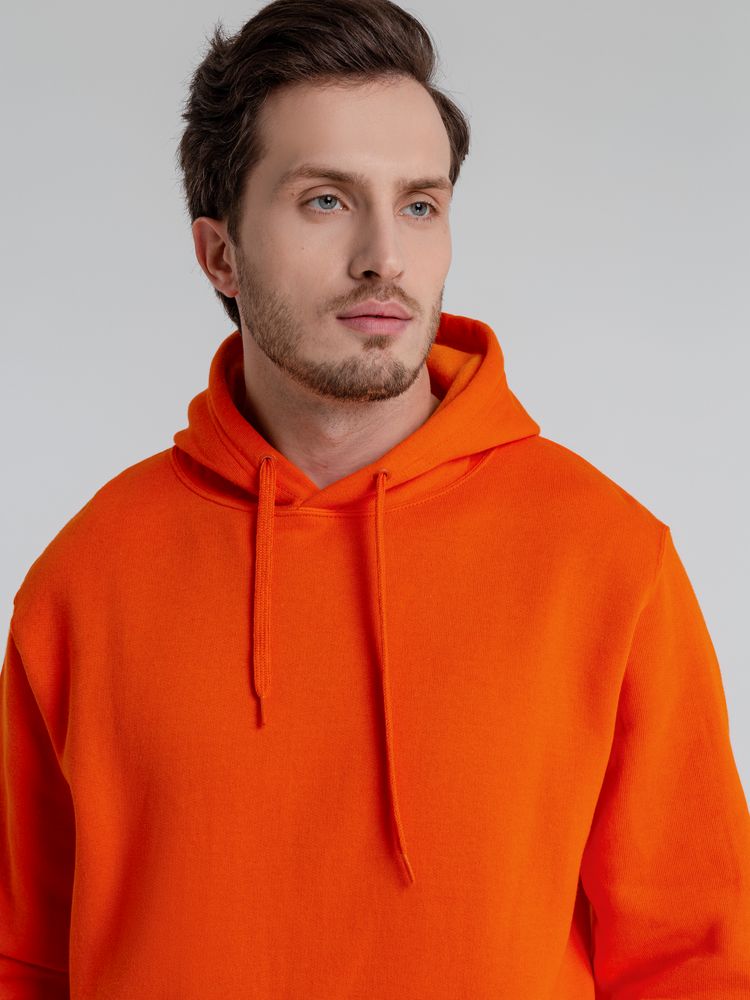 Толстовка с капюшоном Slam 320, оранжевая — изображение 9