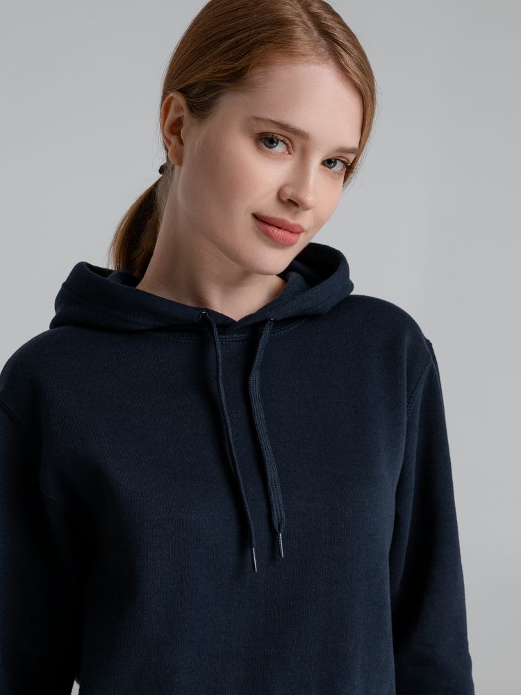 Толстовка с капюшоном Slam 320, темно-синяя — изображение 13