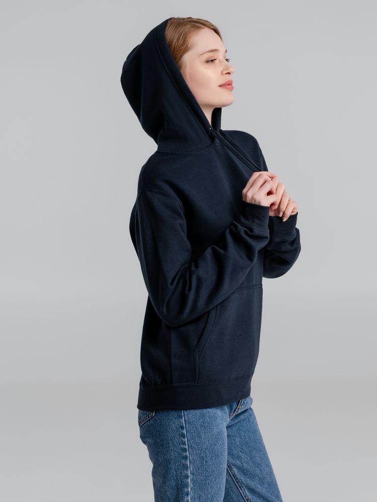 Толстовка с капюшоном Slam 320, темно-синяя — изображение 11