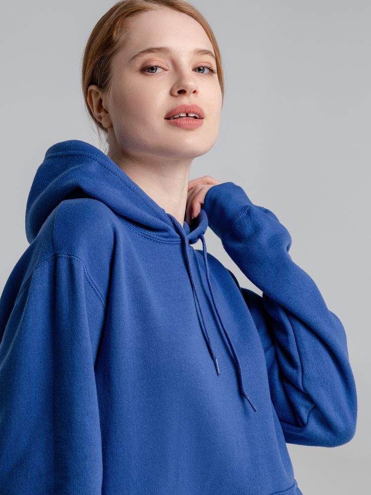 Толстовка с капюшоном Slam 320, ярко-синяя — изображение 13