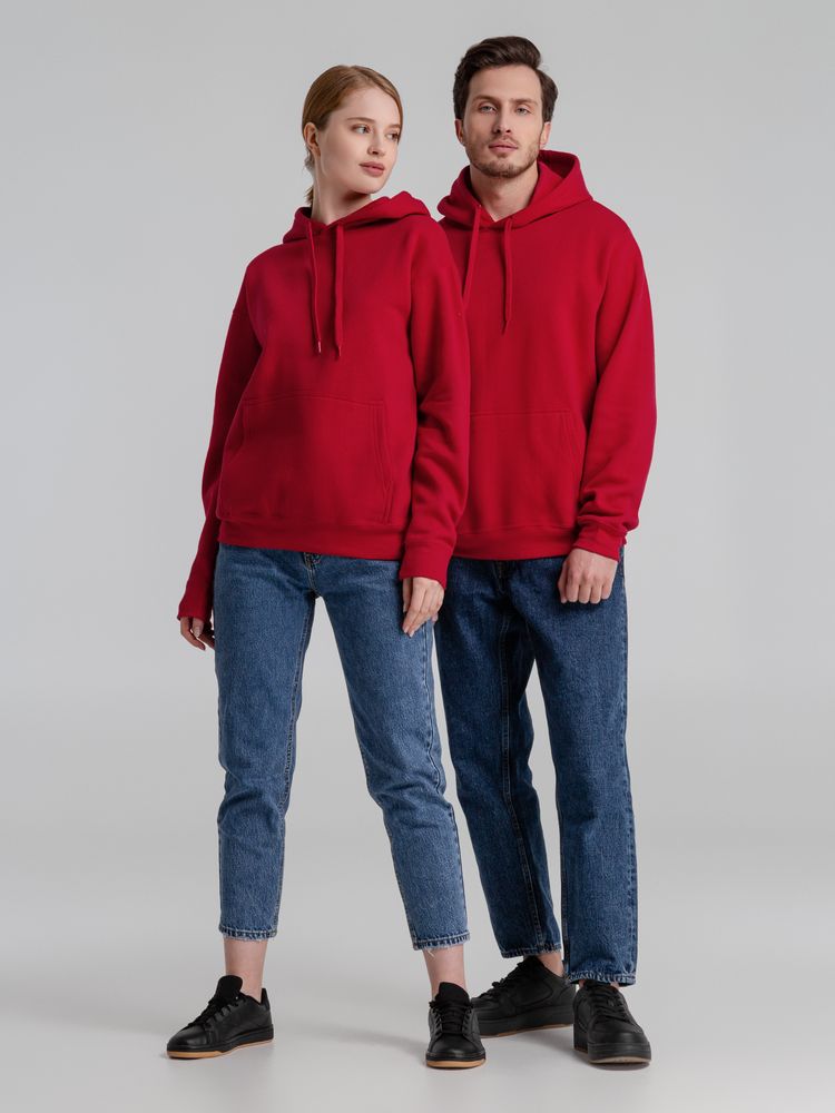 Толстовка с капюшоном Slam 320, красная — изображение 13