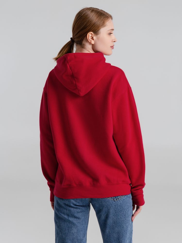 Толстовка с капюшоном Slam 320, красная — изображение 11