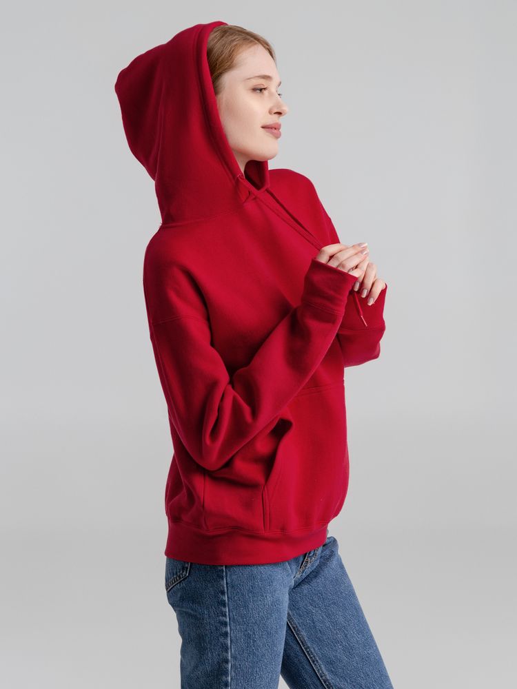 Толстовка с капюшоном Slam 320, красная — изображение 10