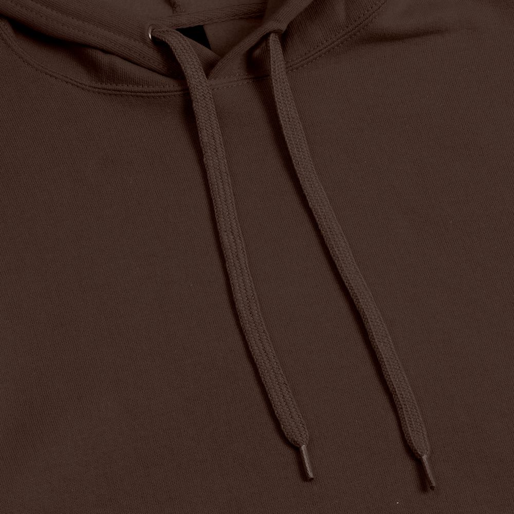 Толстовка с капюшоном Slam 320, темно-коричневая (шоколад) — изображение 4