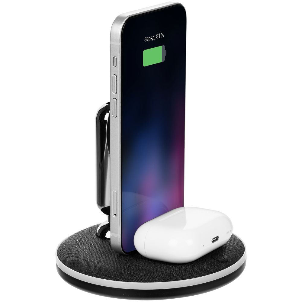 Универсальная зарядная станция Power Canvas, черная — изображение 4