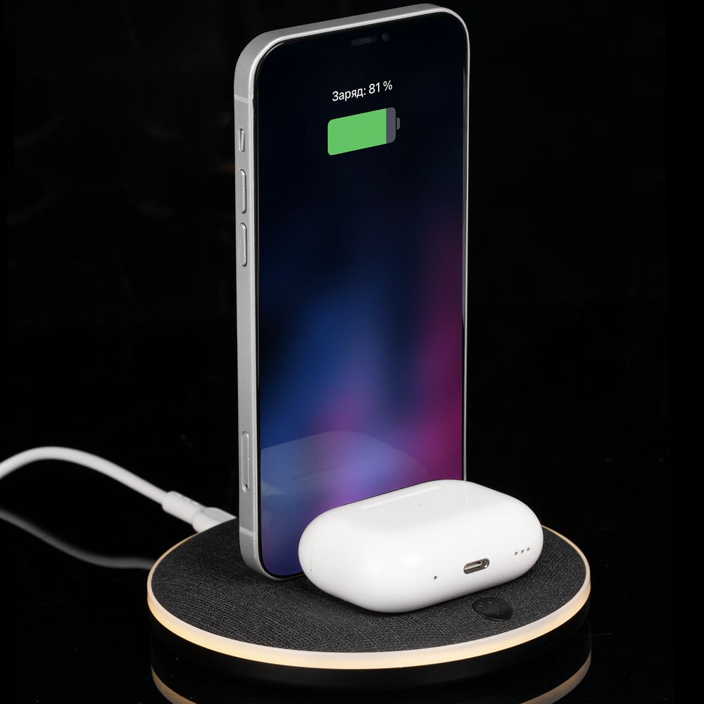 Универсальная зарядная станция Power Canvas, черная — изображение 6