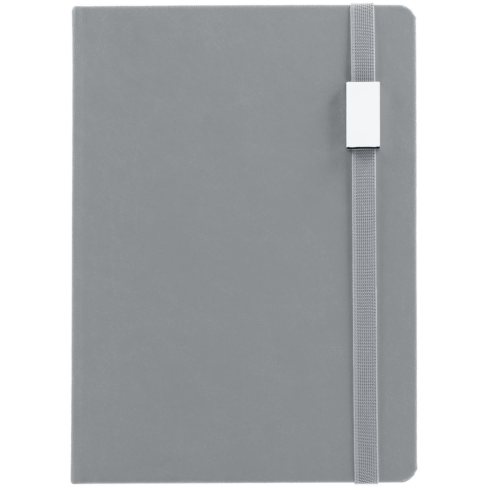 Ежедневник New Factor Metal, серый — изображение 3