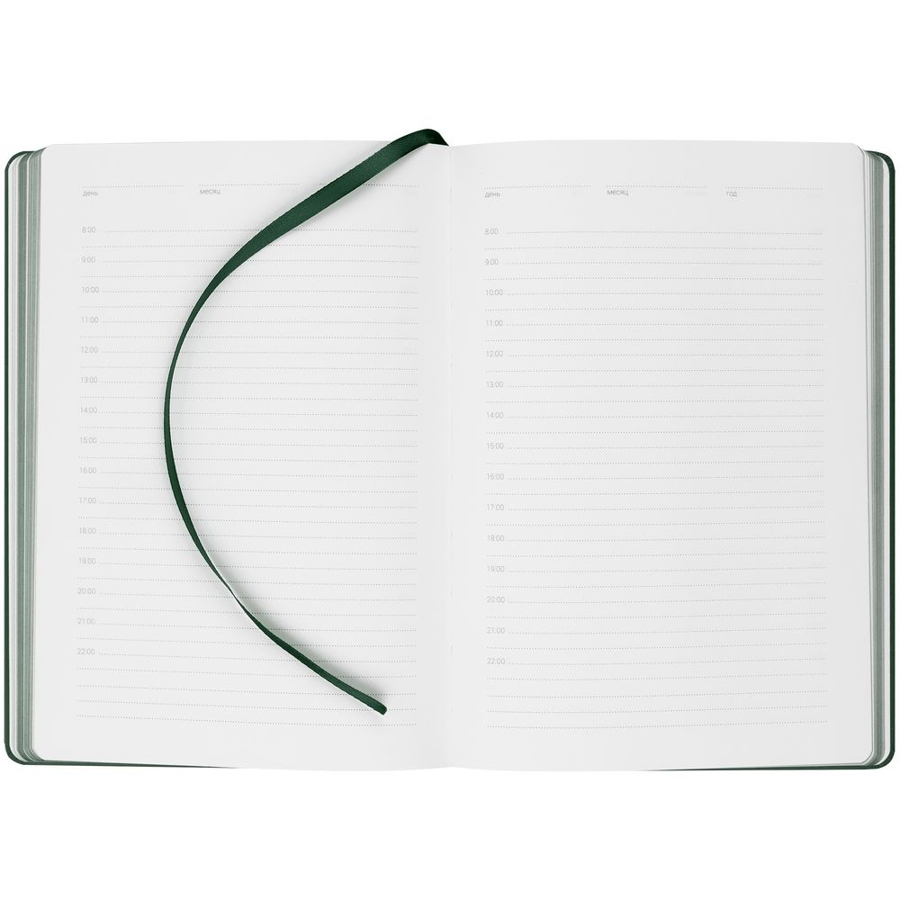 Ежедневник New Factor Metal, зеленый — изображение 5
