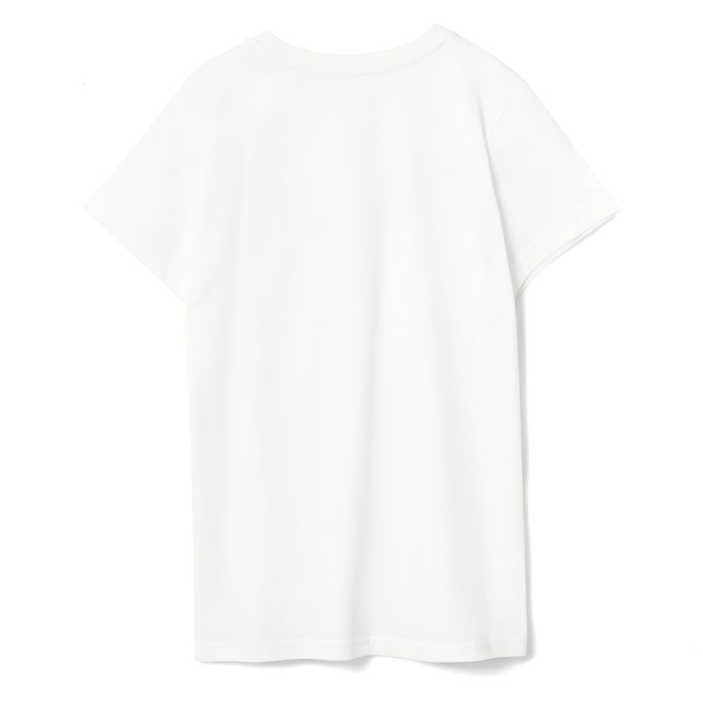 Футболка детская T-Bolka Kids, белая (теплый оттенок) — изображение 3