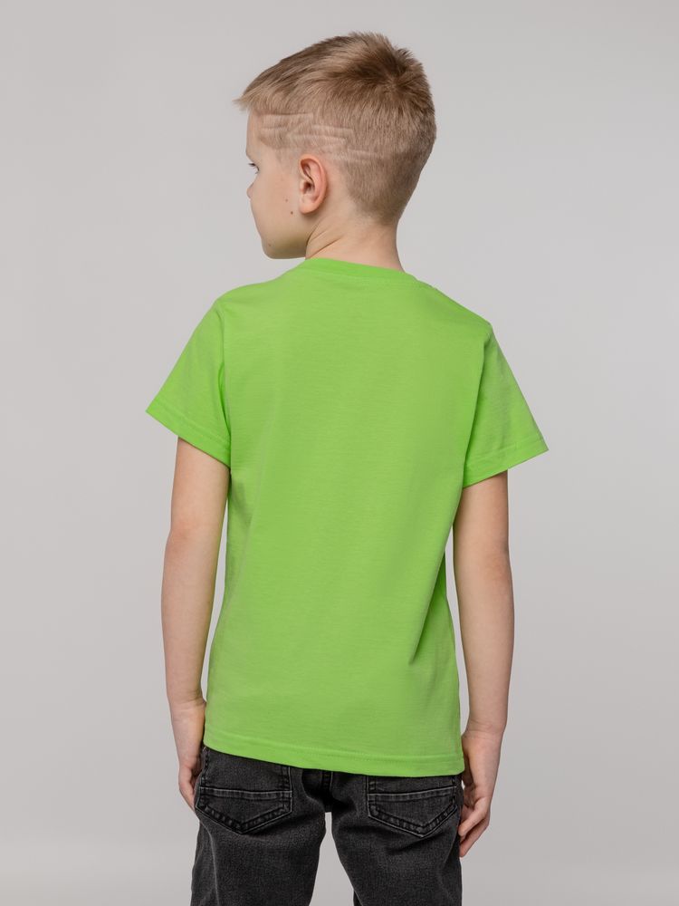 Футболка детская T-Bolka Kids, зеленое яблоко — изображение 7