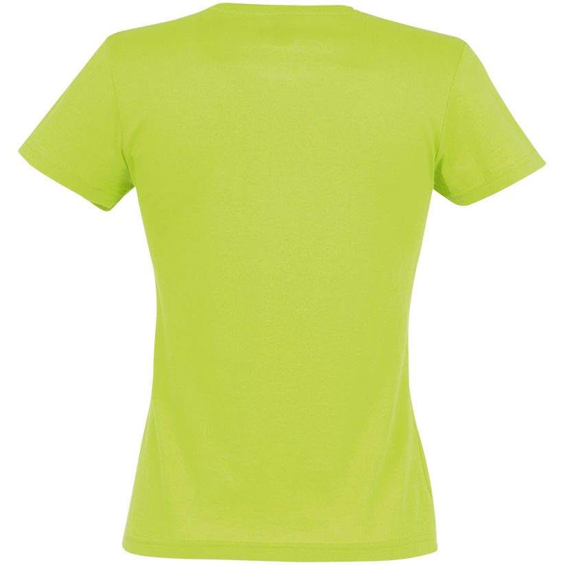 Футболка женская Miss 150, зеленое яблоко — изображение 3