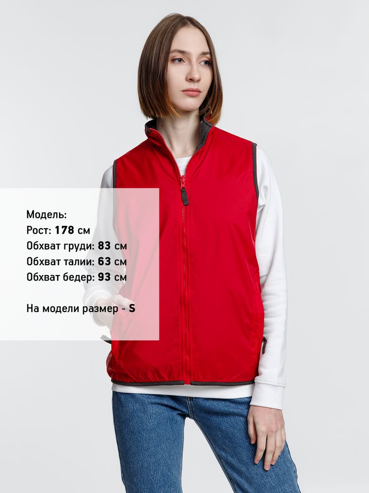 Жилет двусторонний Winner, красный — изображение 12